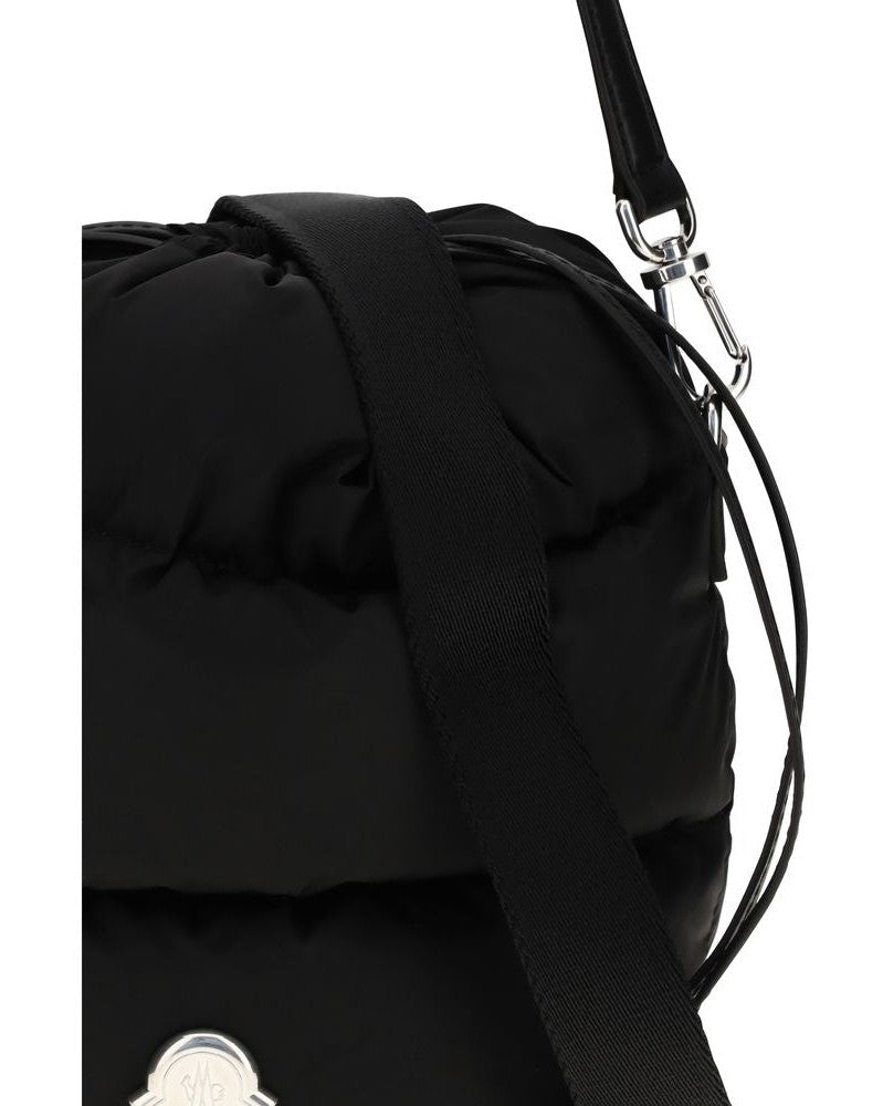 Black Polyamide Backet Bag Glam Steals
