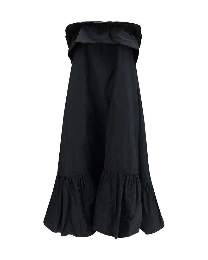Saint Laurent Black Polyester Casual Dress Glam Steals