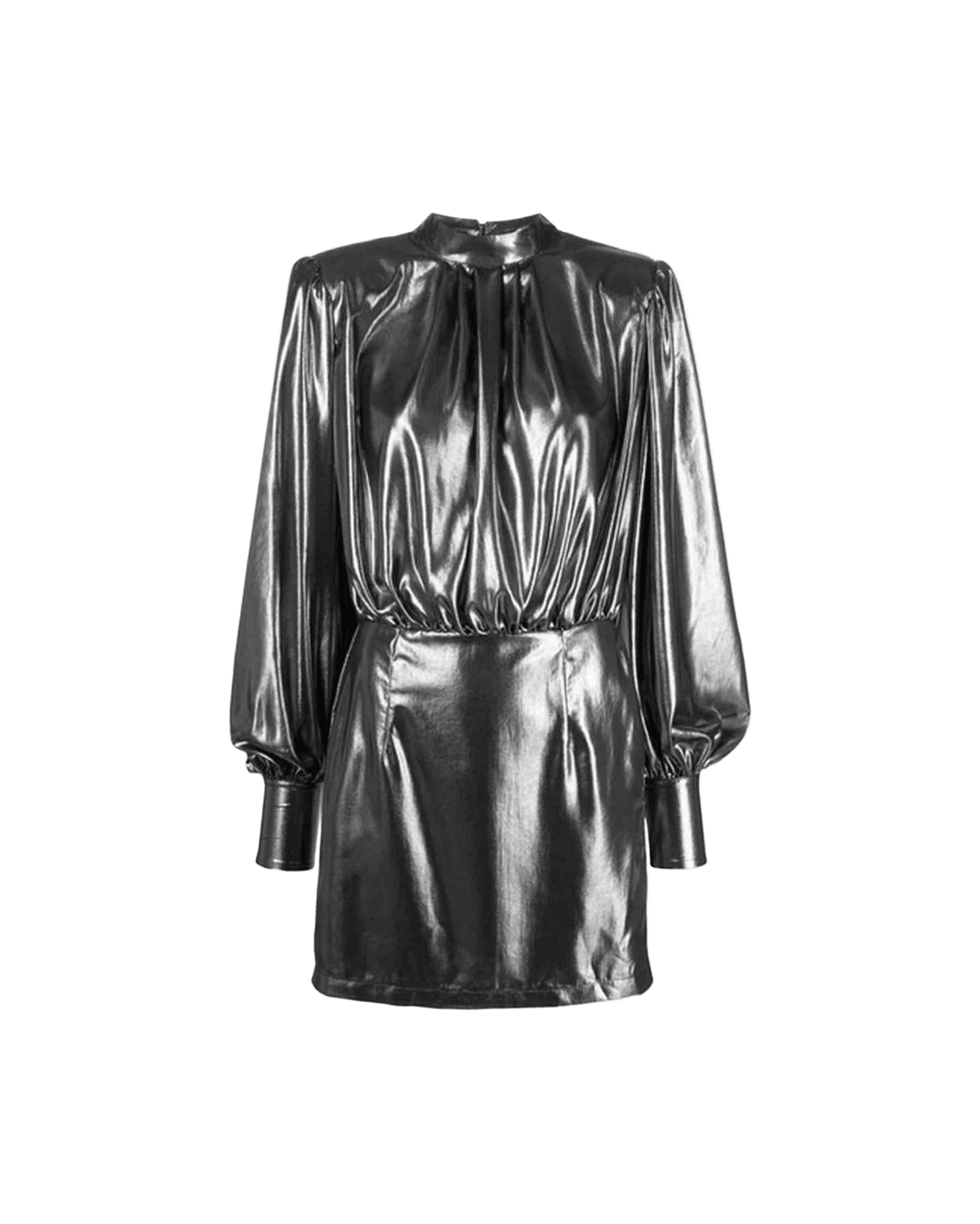 Blanca Vita Abelia Laminated Mini Dress Glam Steals