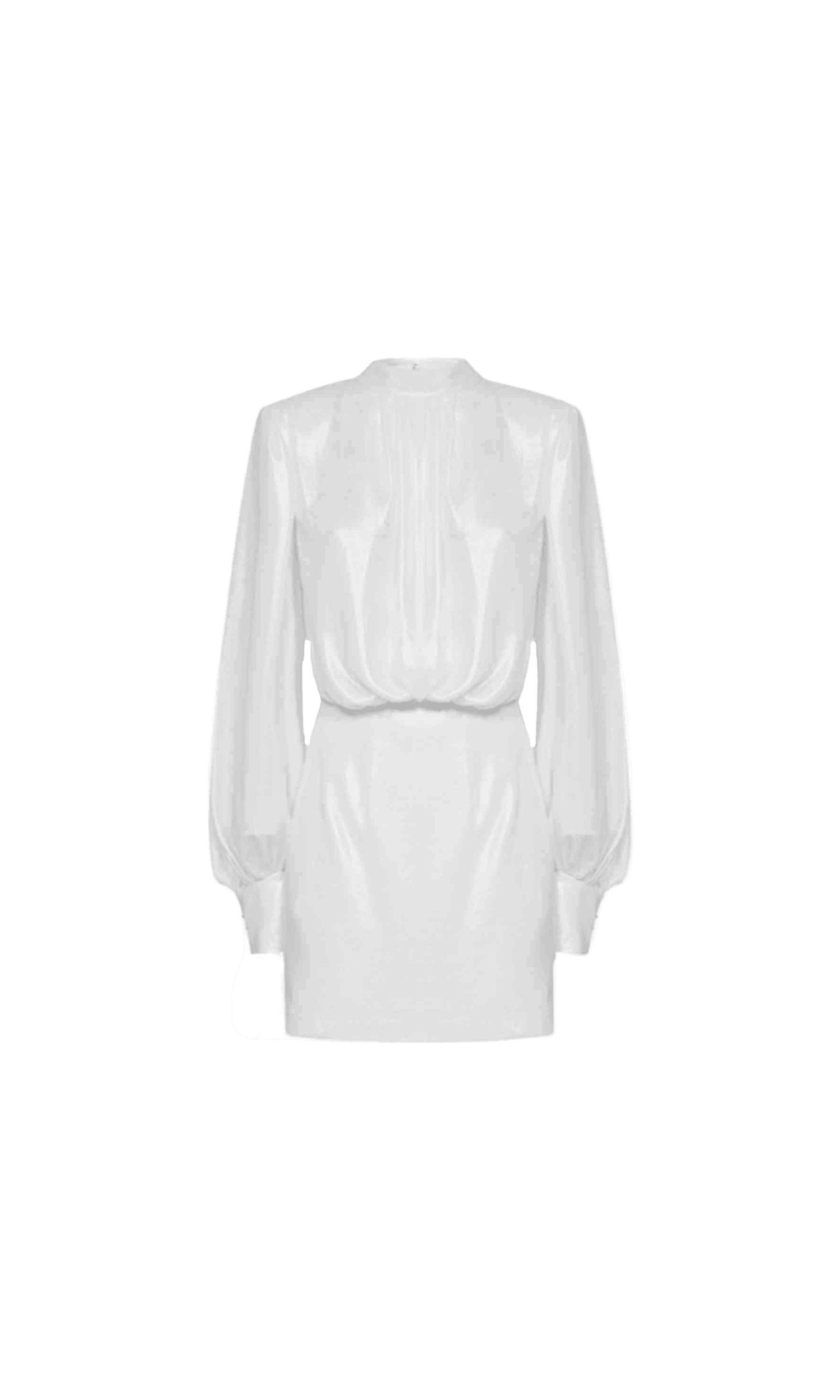 Blanca Vita Abelia Laminated Mini Dress Glam Steals