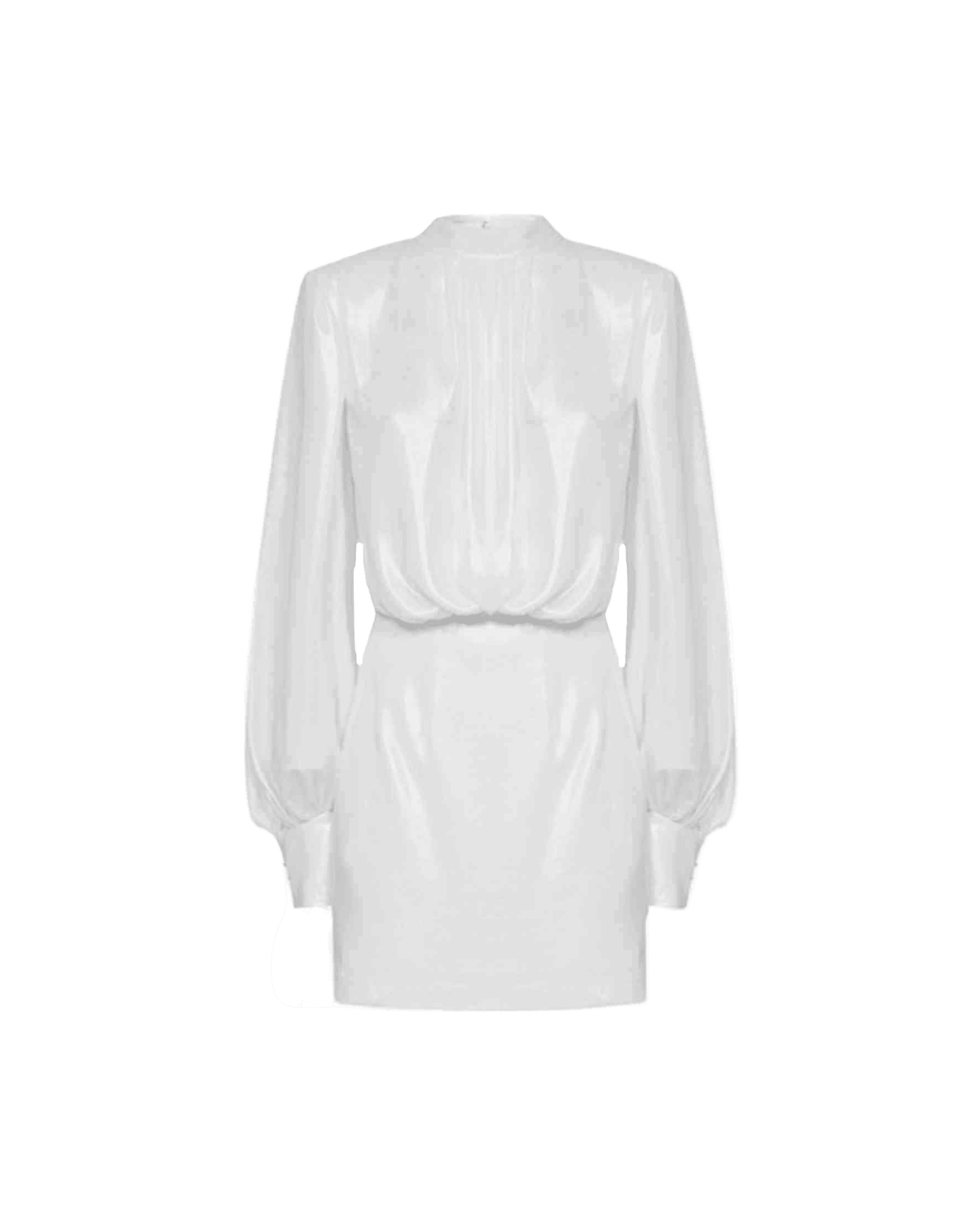 Blanca Vita Abelia Laminated Mini Dress Glam Steals