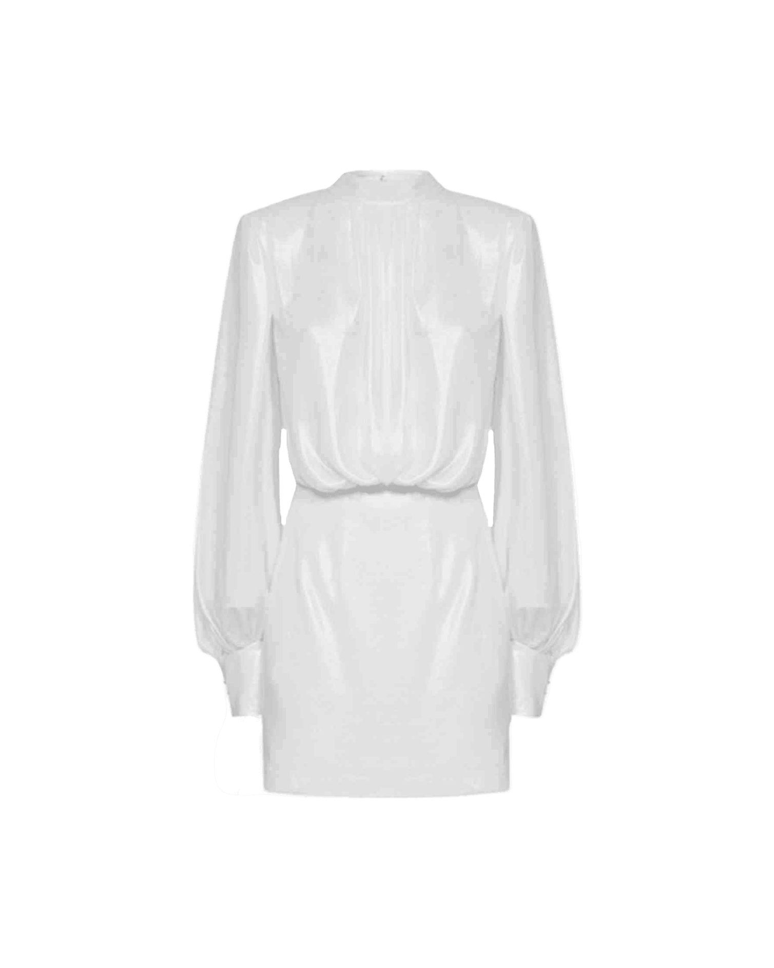 Blanca Vita Abelia Laminated Mini Dress Glam Steals