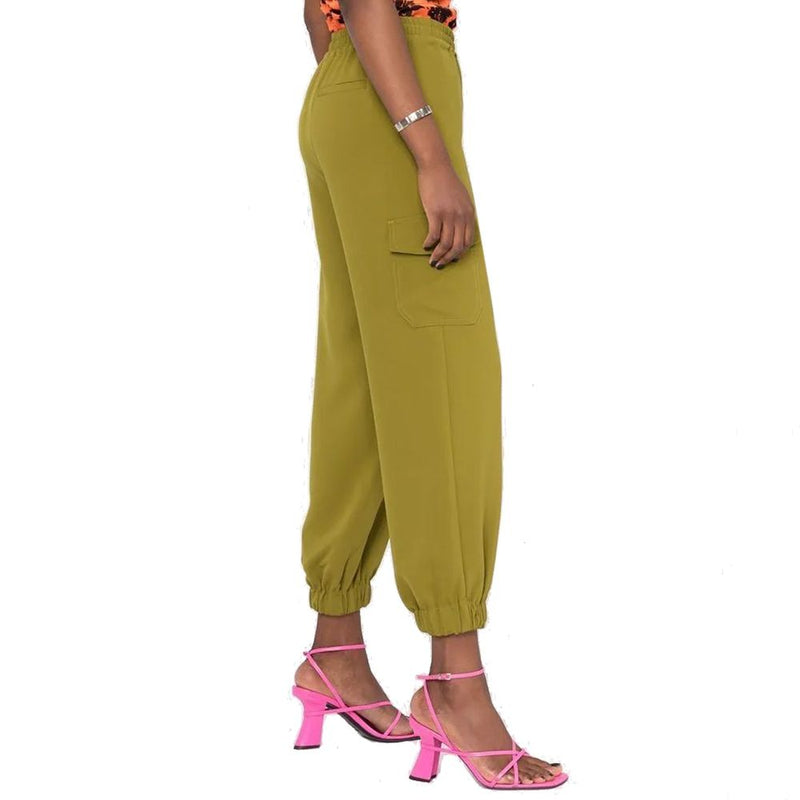 Blanca Vita Bicolor Elastane Cargo Pant Glam Steals