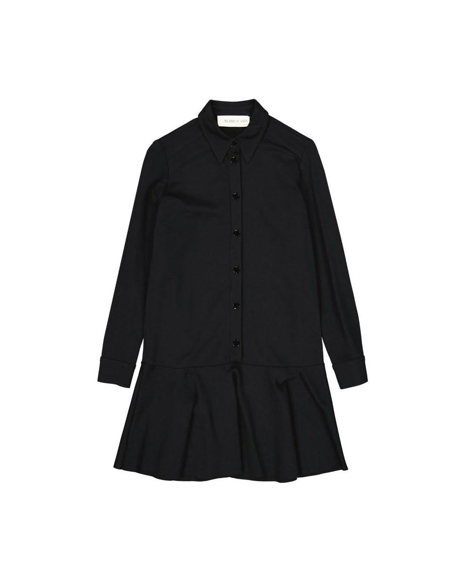 Blanca Vita Black Elastane Dress