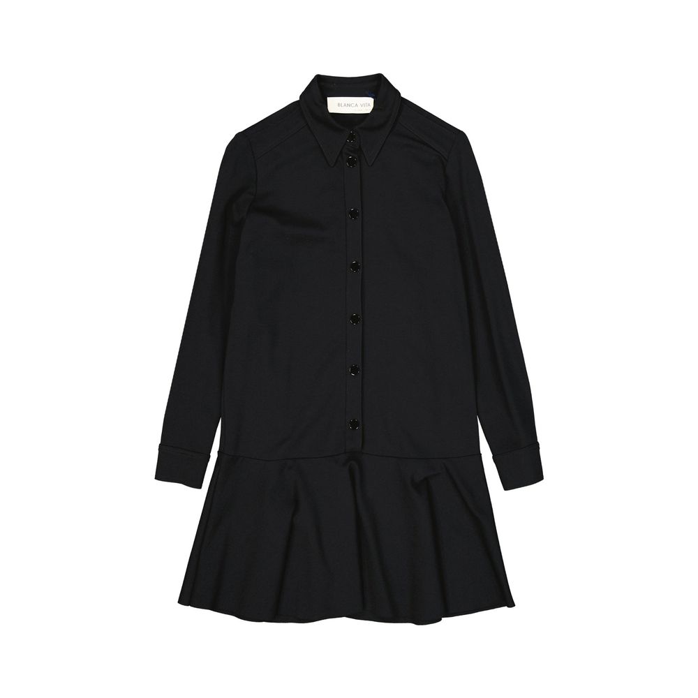 Blanca Vita Black Elastane Dress Glam Steals