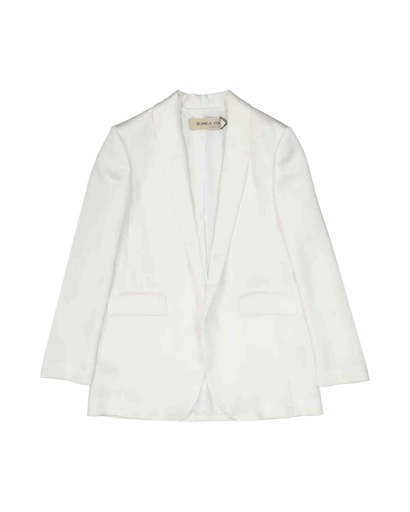 Blanca Vita Satin Effect Jacket Glam Steals