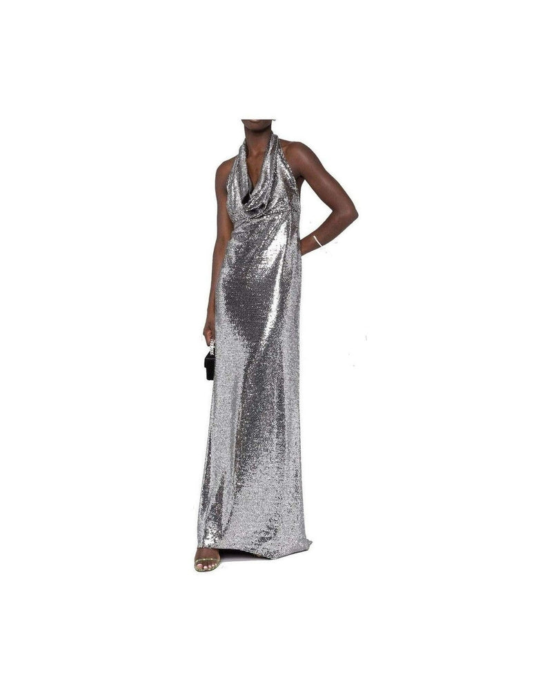 Blanca Vita Sequin Embellished Long Dress Glam Steals