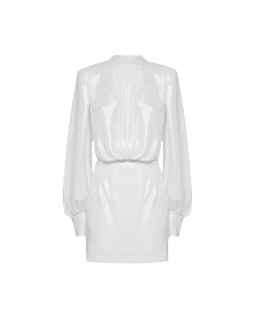 Blanca Vita White Polyester Dress