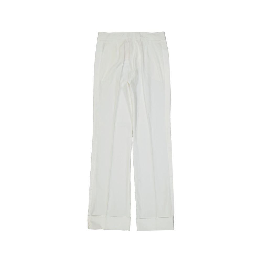 Blanca Vita White Polyester Pant Glam Steals