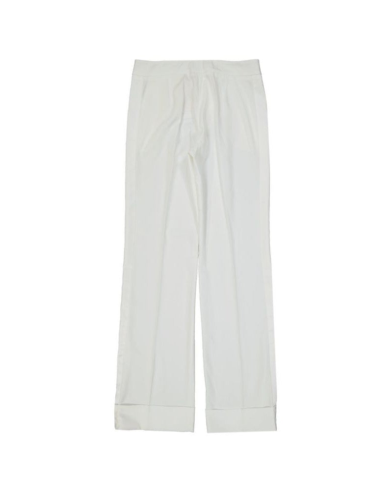 Blanca Vita White Polyester Pant Trousers