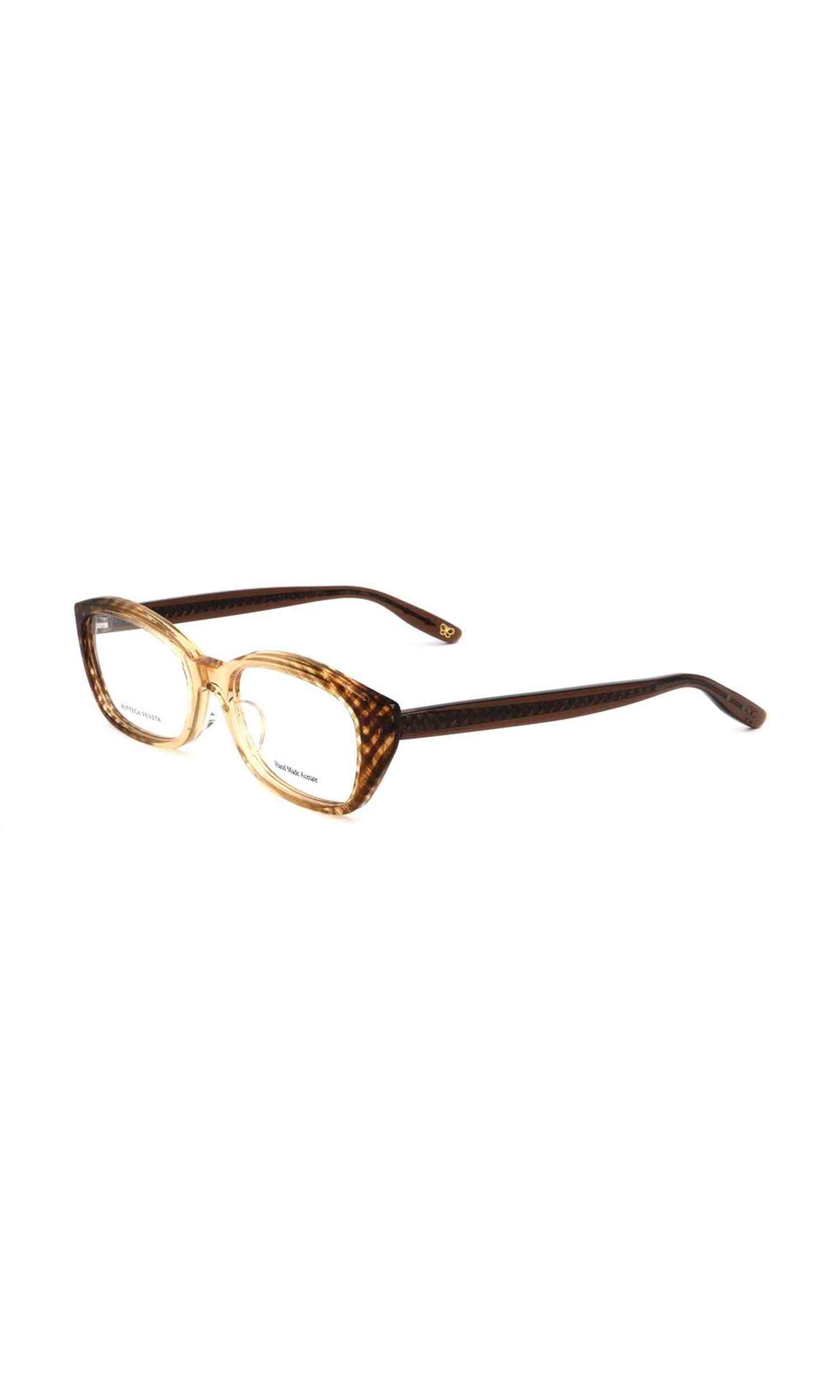 Bottega Veneta Acetate Brown Frame Glam Steals
