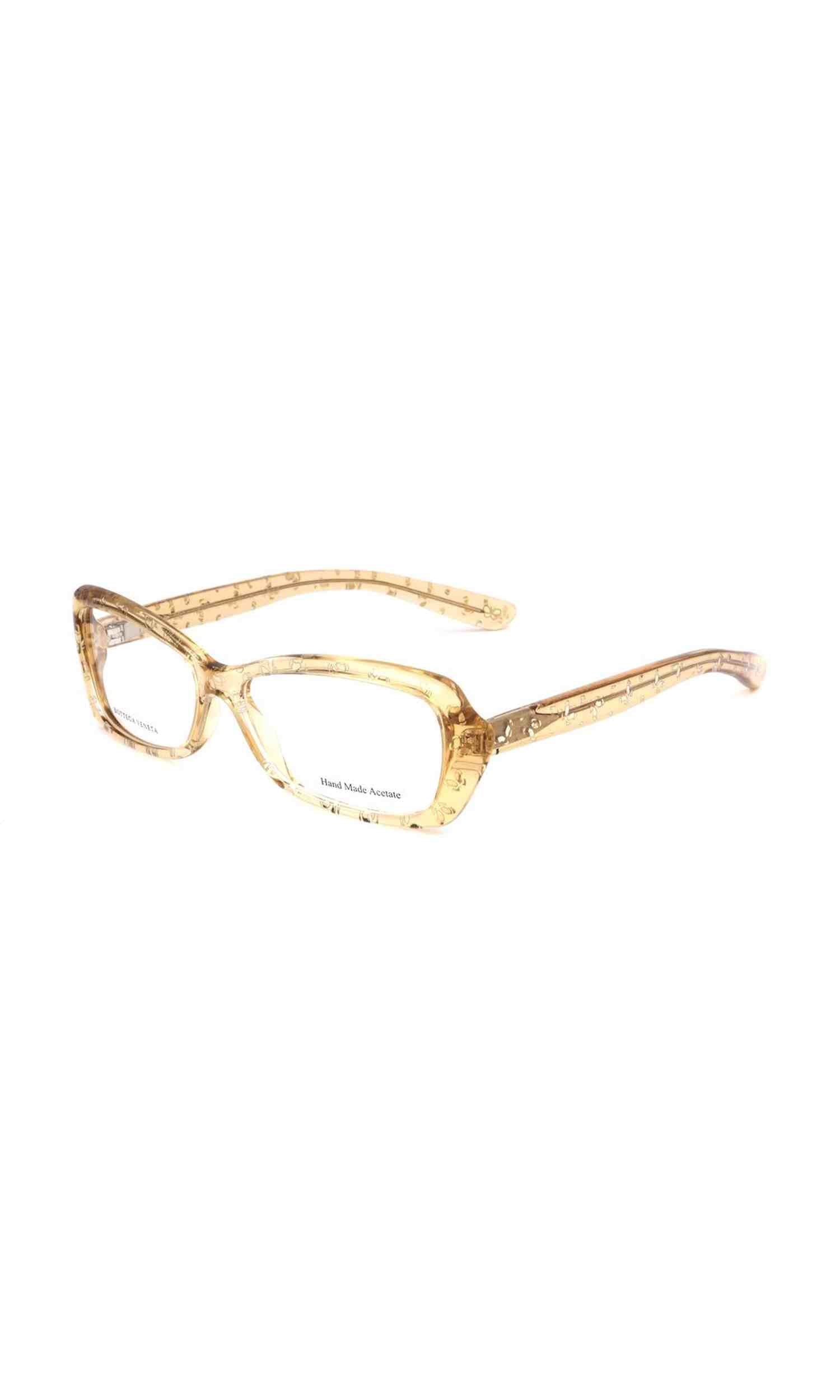 Bottega Veneta Acetate Brown Frame Glam Steals