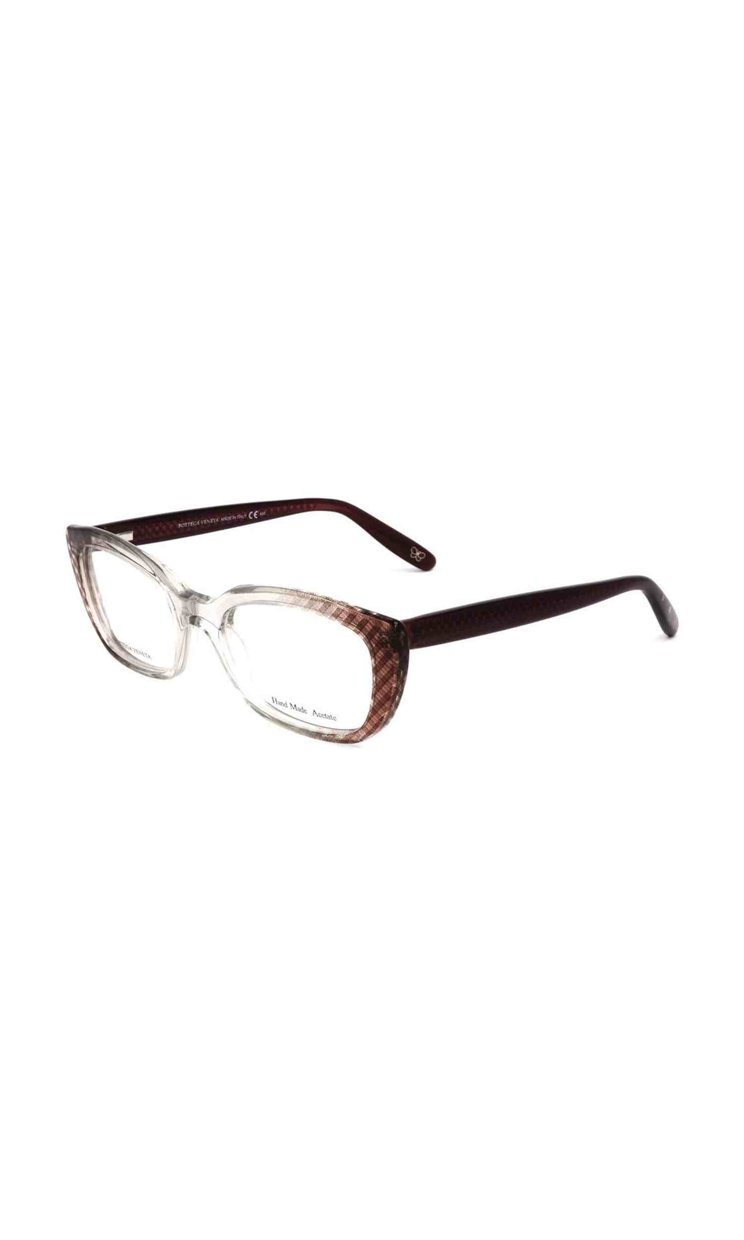Bottega Veneta Acetate Burgundy Frame Glam Steals
