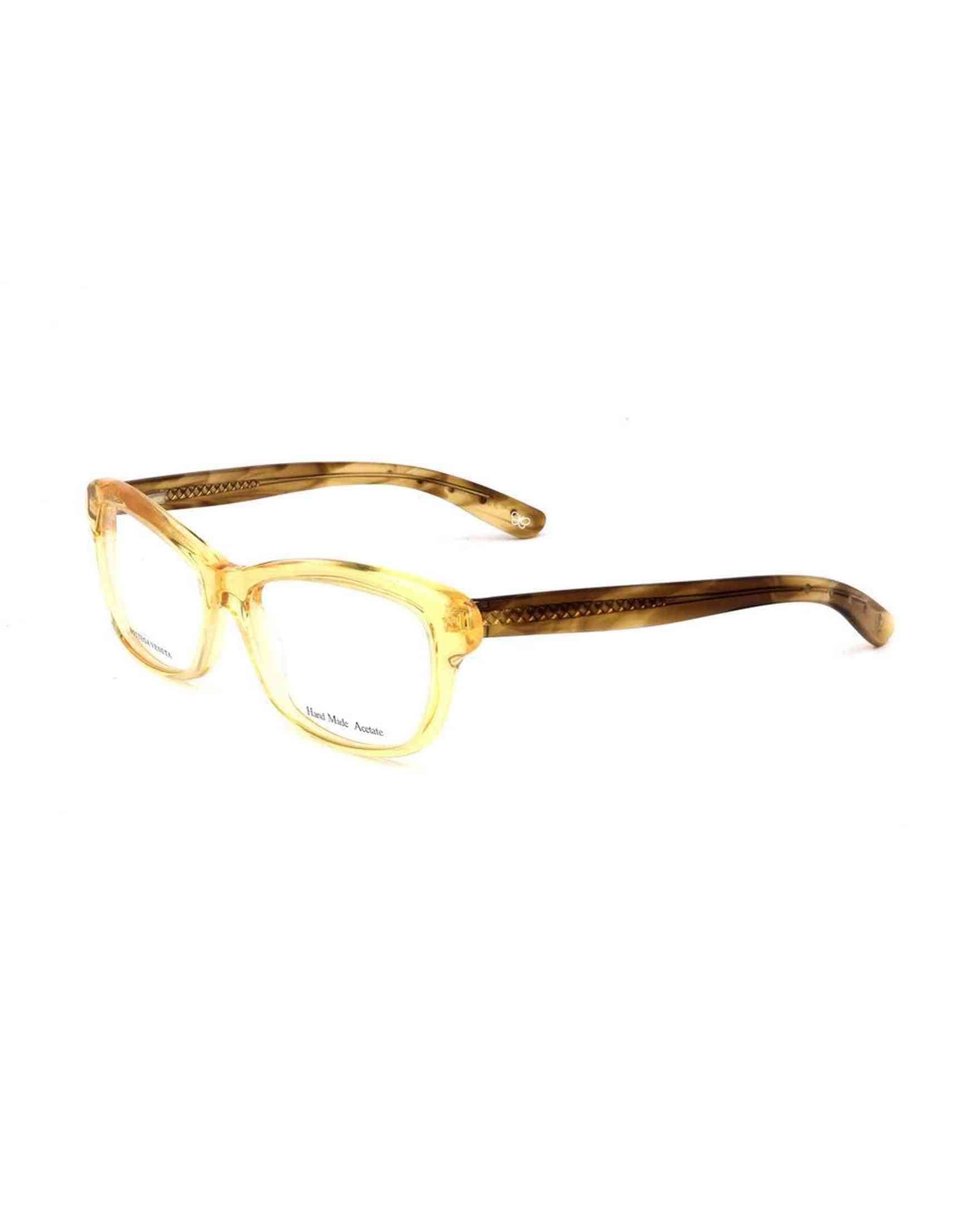 Bottega Veneta Acetate Orange Frame Glam Steals