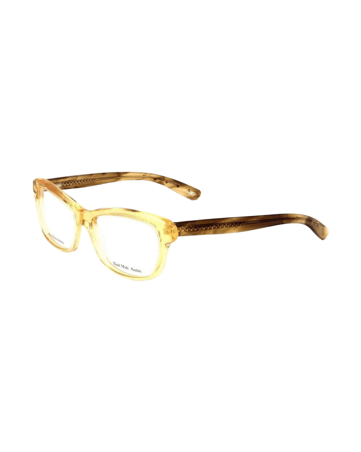 Bottega Veneta Acetate Orange Frame Glam Steals