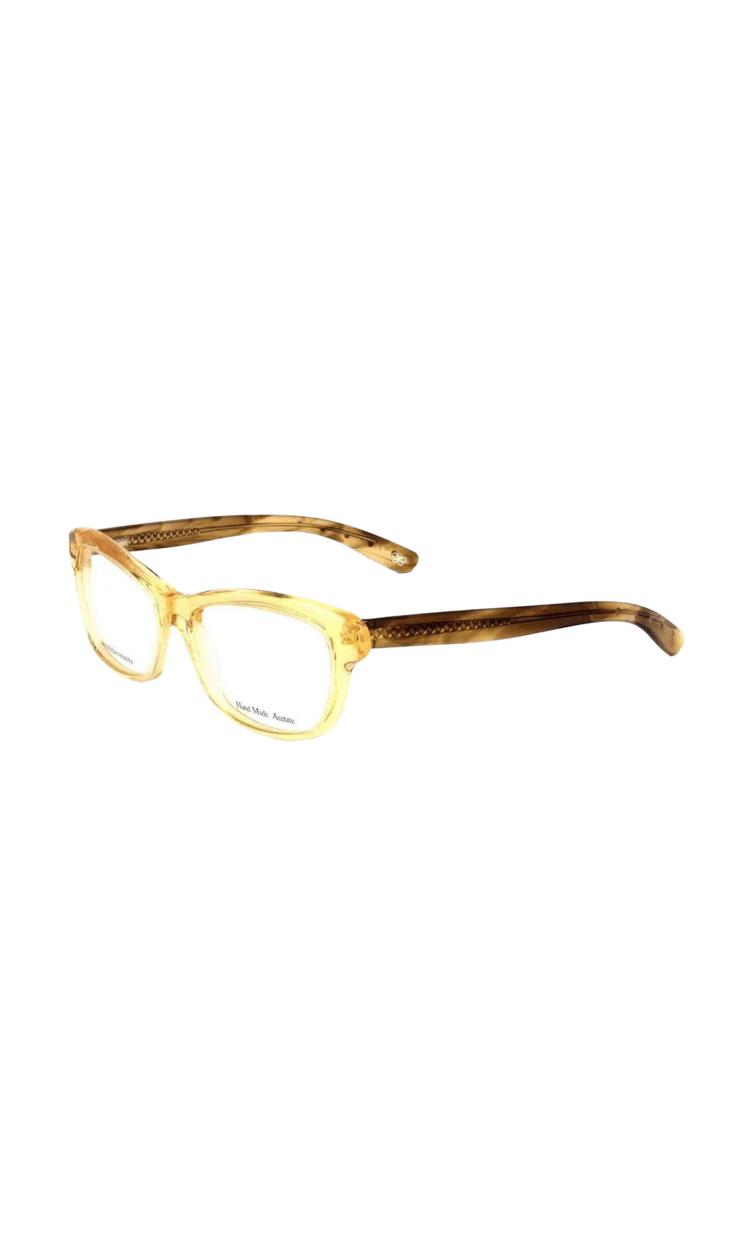 Bottega Veneta Acetate Orange Frame Glam Steals