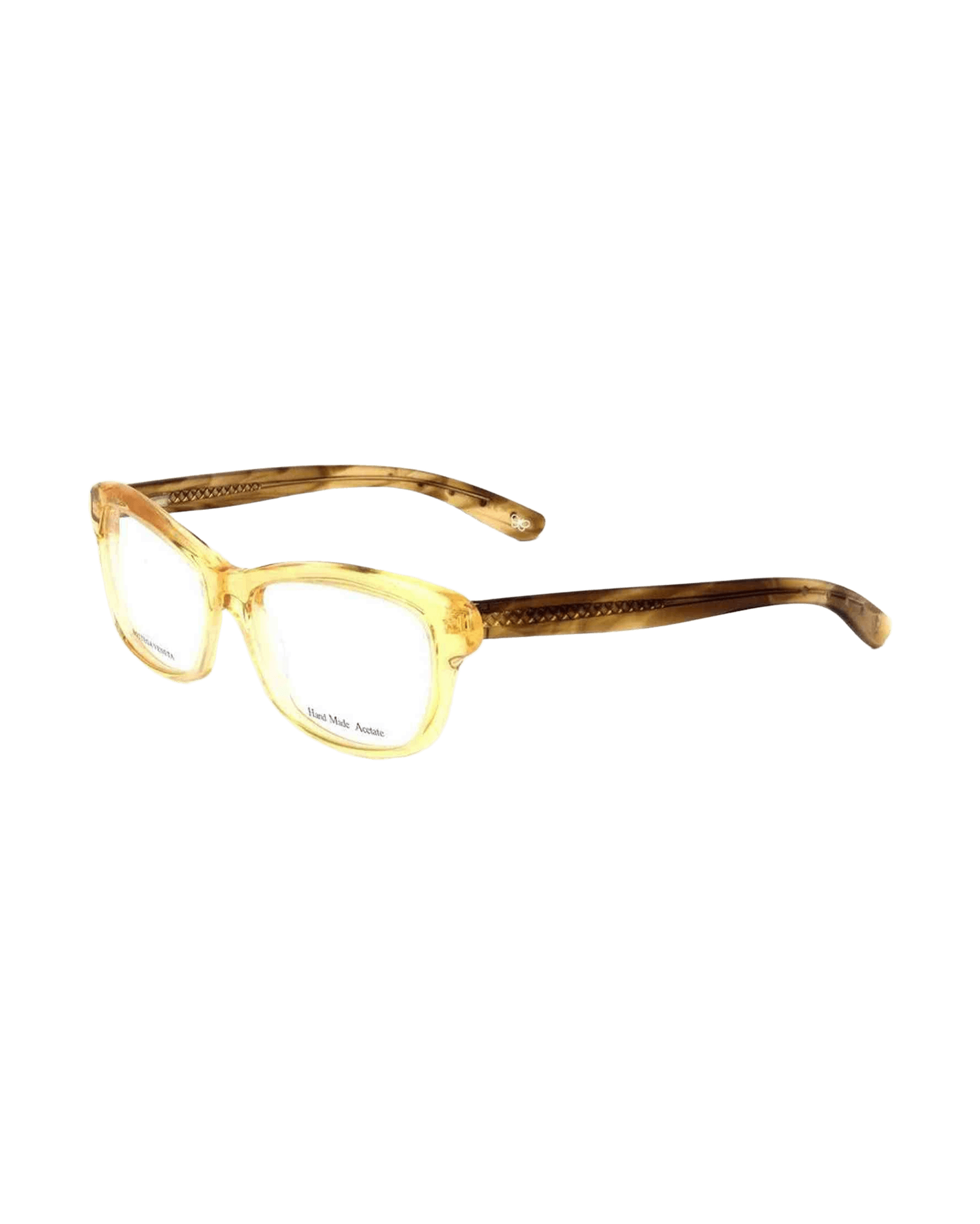 Bottega Veneta Acetate Orange Frame Glam Steals