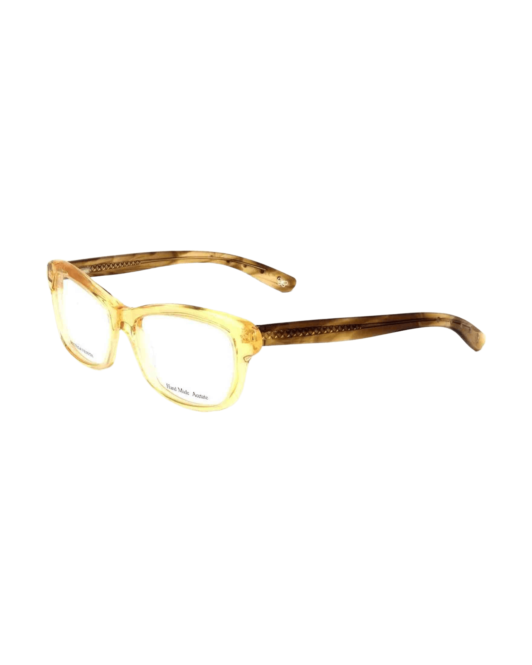 Bottega Veneta Acetate Orange Frame Glam Steals