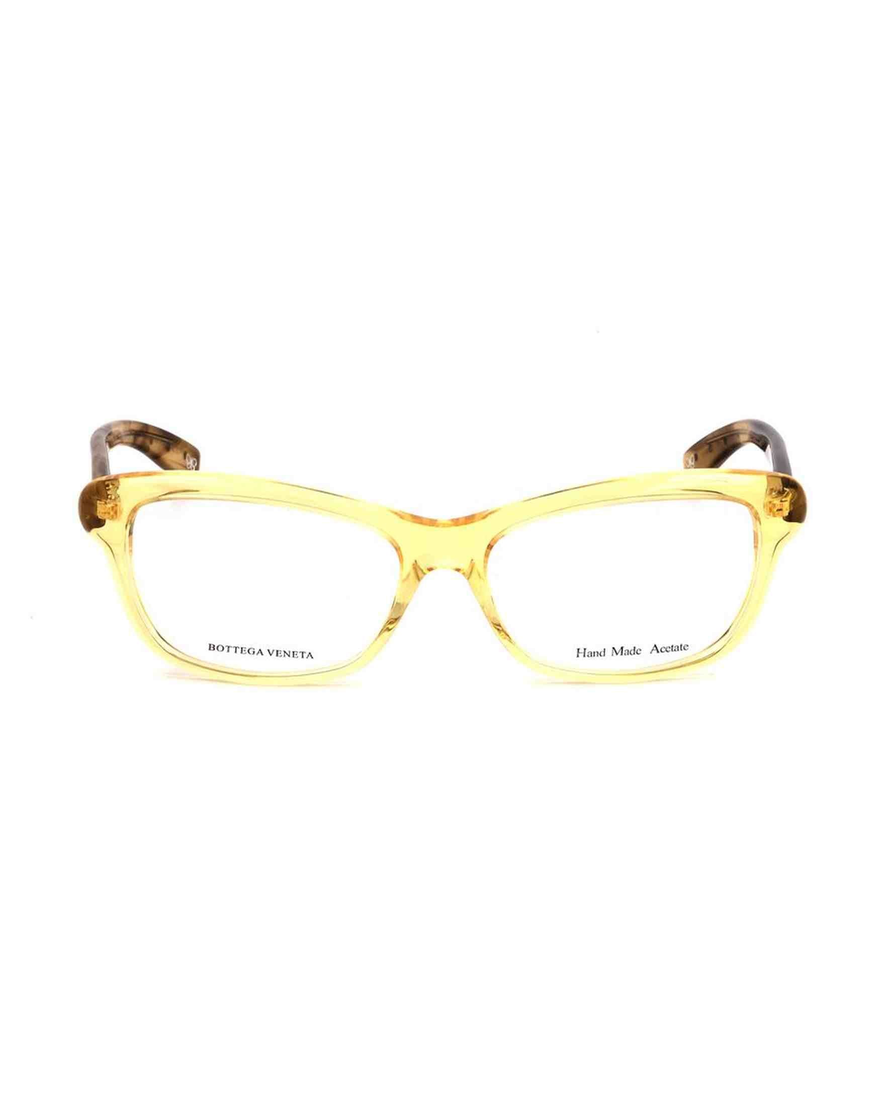 Bottega Veneta Acetate Orange Frame Glam Steals