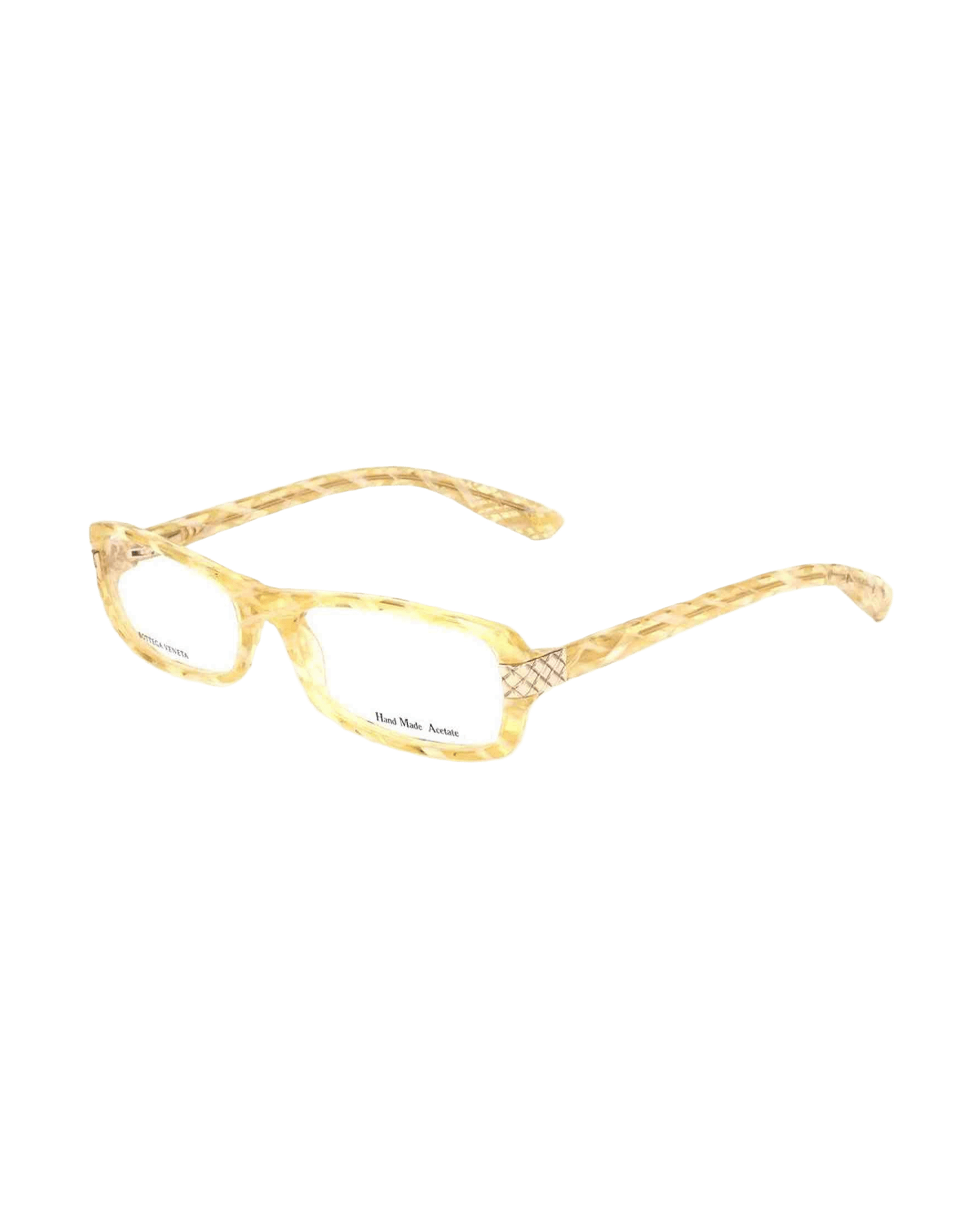 Bottega Veneta Acetate Yellow Frame Glam Steals