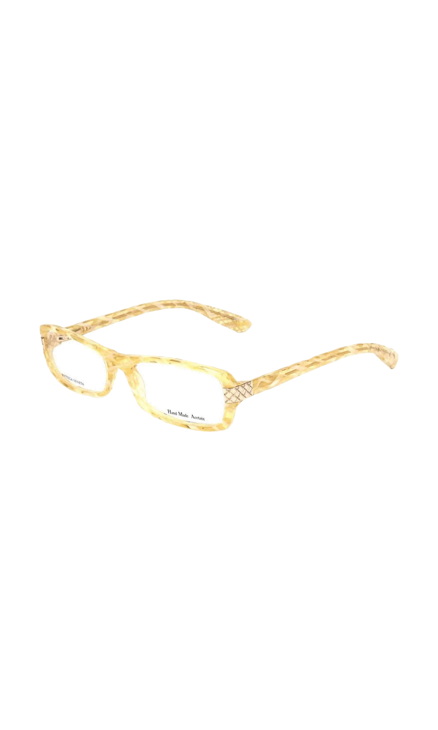 Bottega Veneta Acetate Yellow Frame Glam Steals