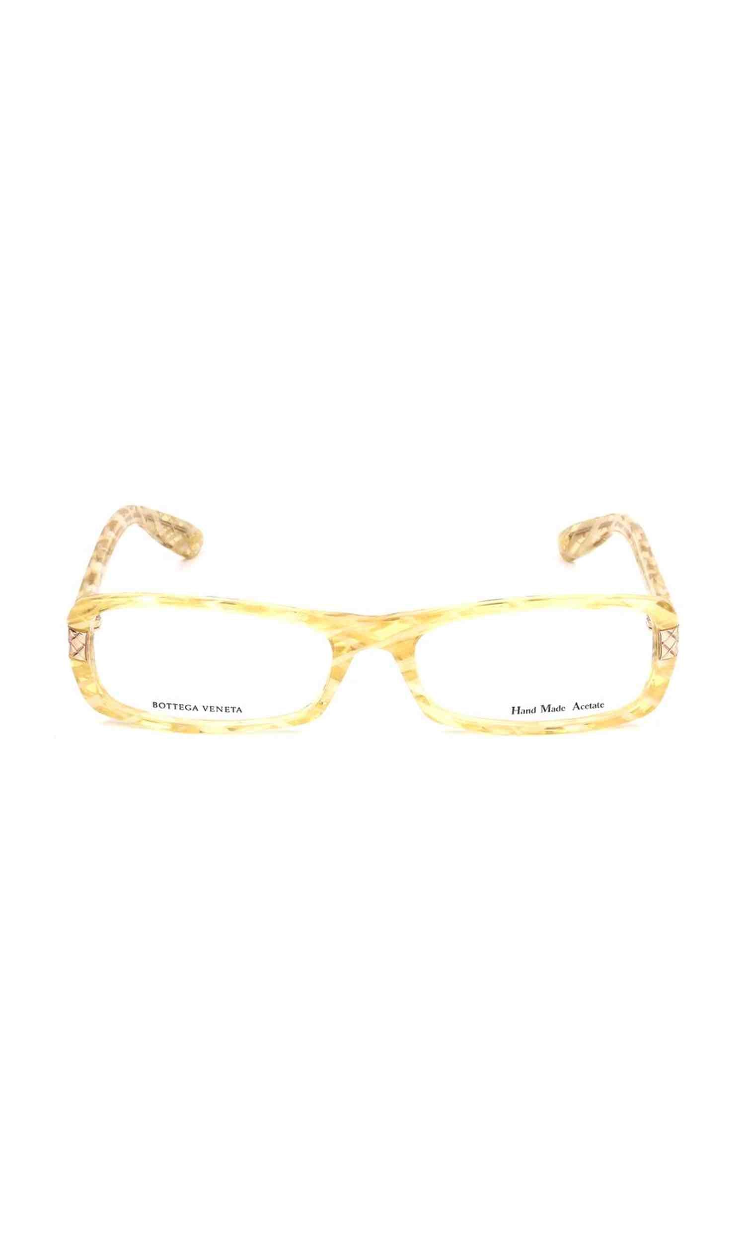 Bottega Veneta Acetate Yellow Frame Glam Steals