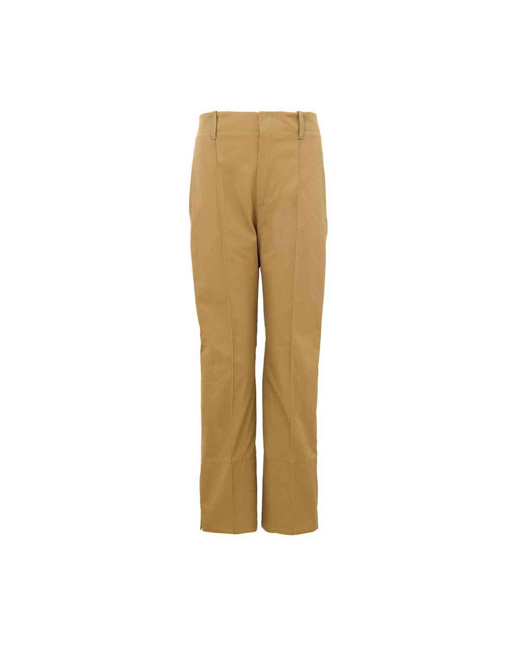 Bottega Veneta Beige Cotton Pant Glam Steals