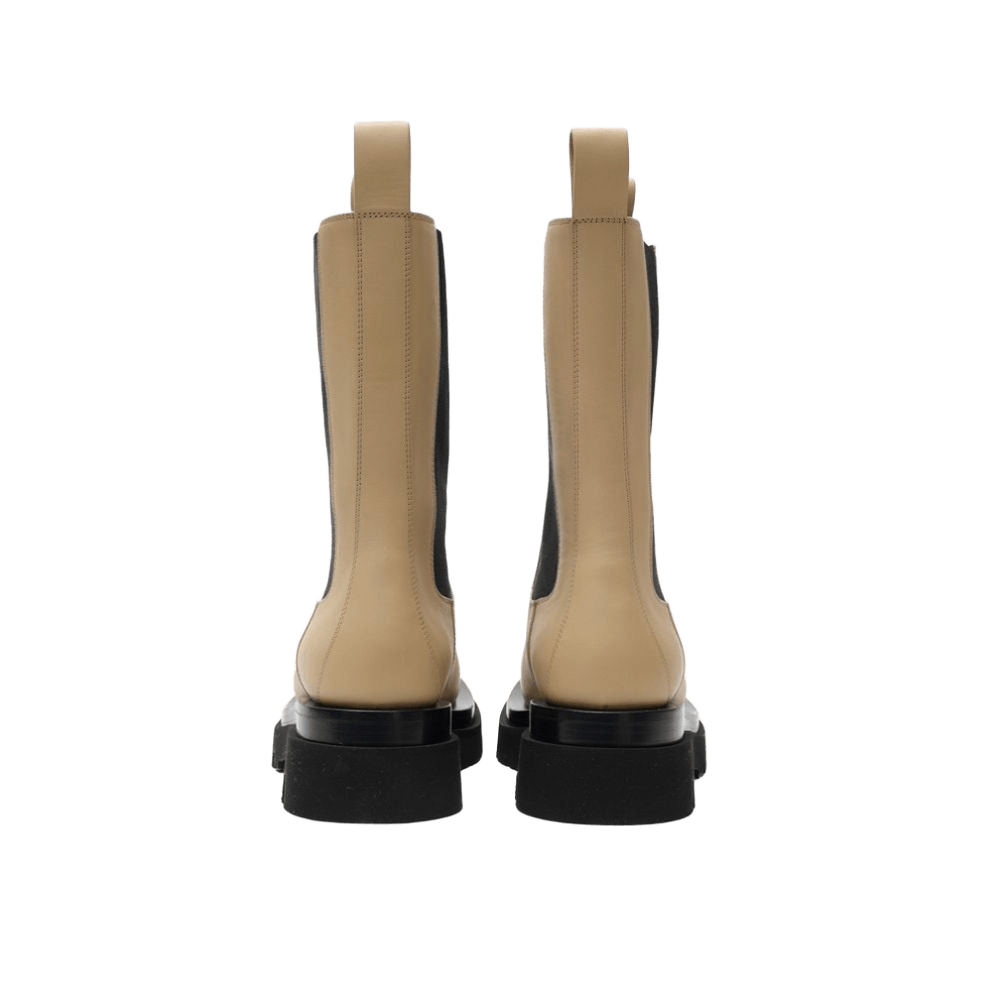 Bottega Veneta Beige Leather Boot Glam Steals