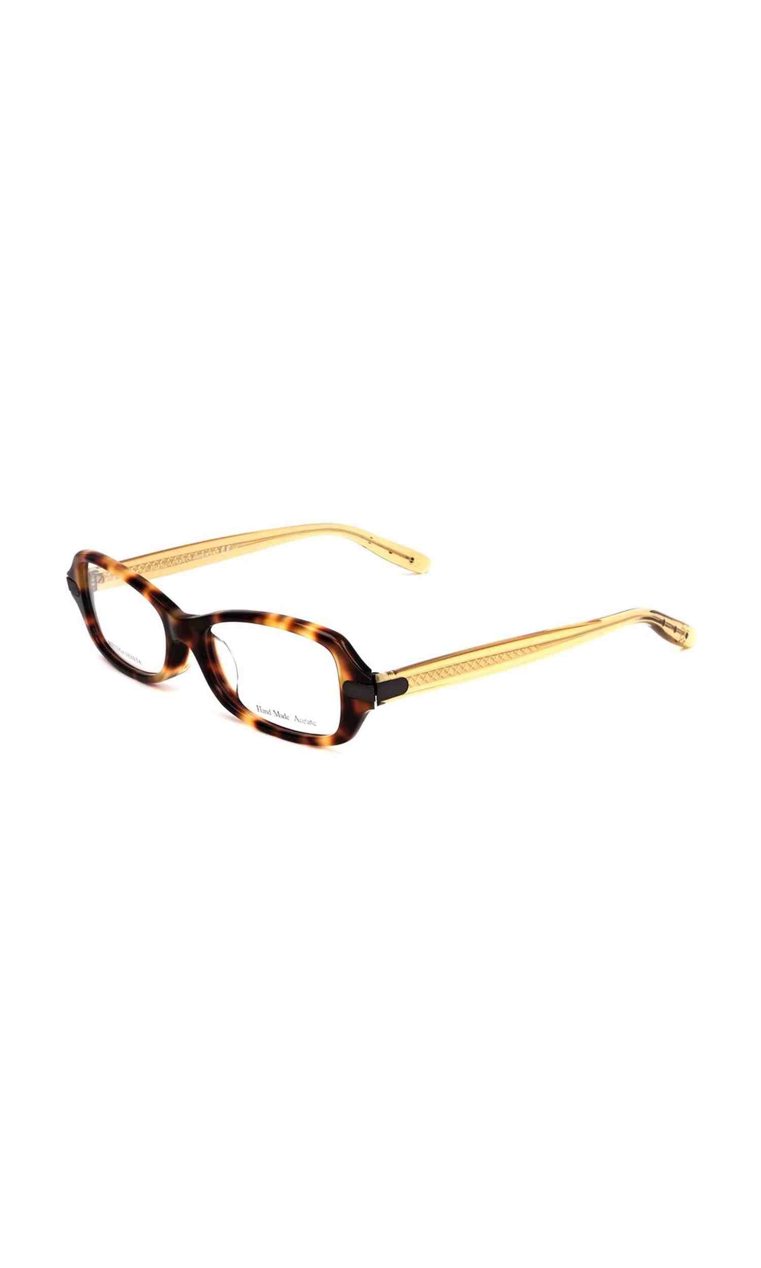 Bottega Veneta Bicolor Plastic Frame Glam Steals