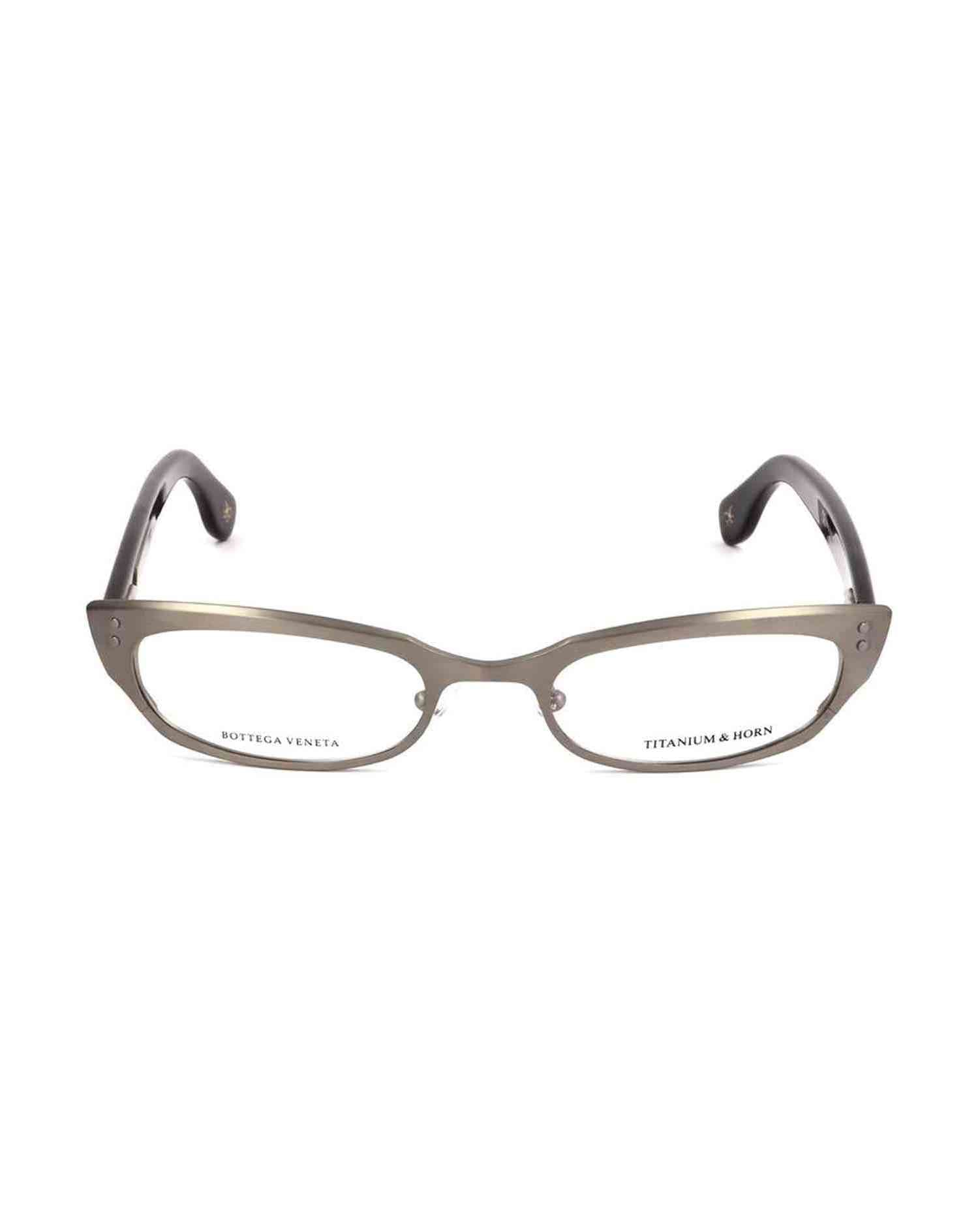 Bottega Veneta Bicolor Titanium Frame Glam Steals