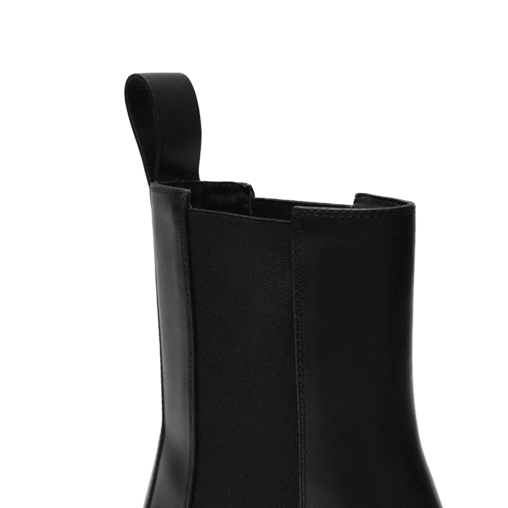 Bottega Veneta Black Leather Boot Glam Steals