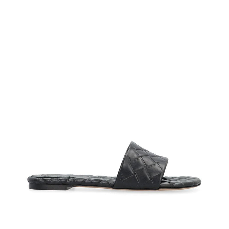 Bottega Veneta Black Leather Lamb Mules Glam Steals