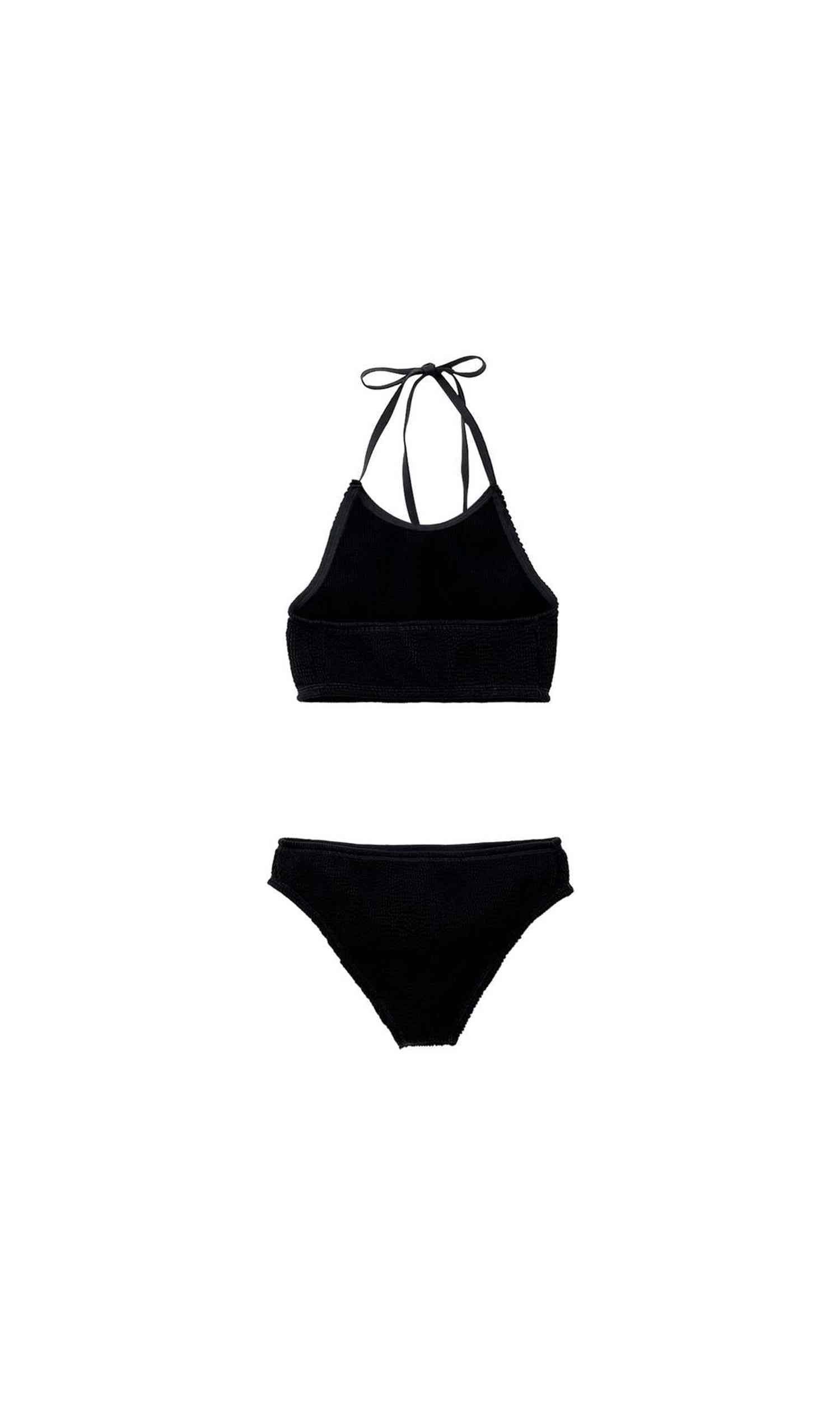 Bottega Veneta Black Polyamide Bikini Glam Steals