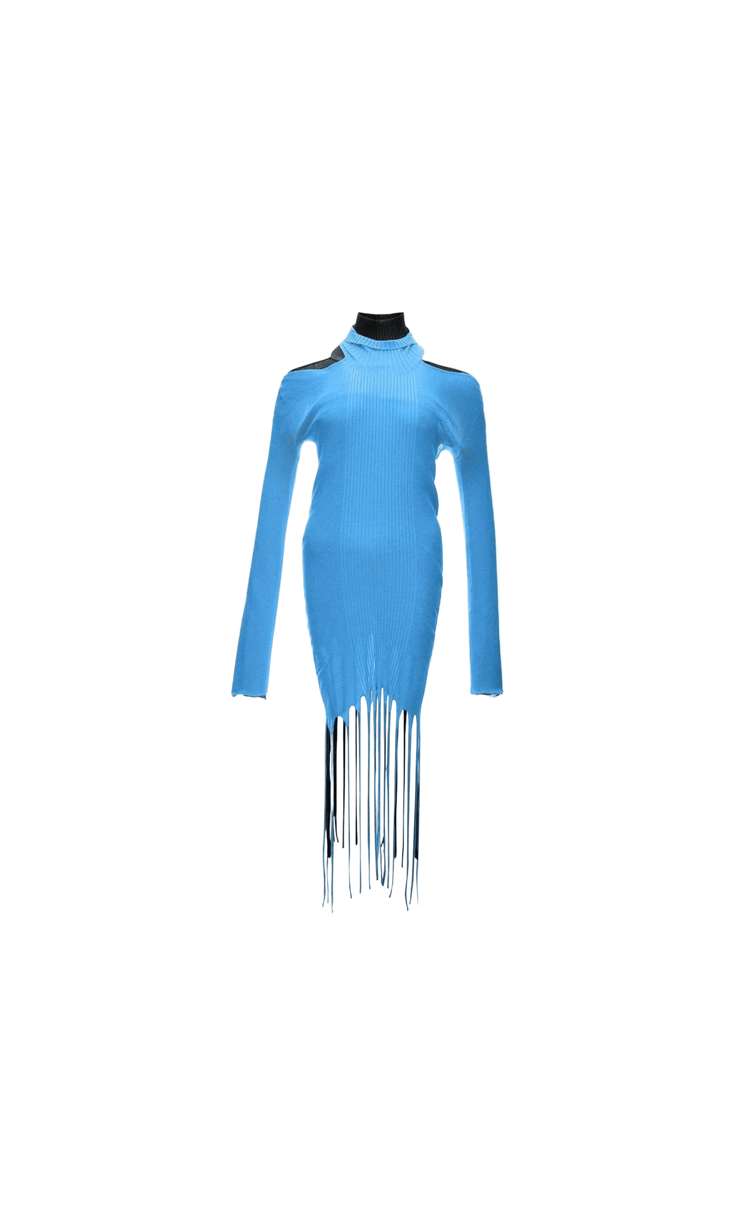 Bottega Veneta Blue Cotton Long Glam Steals