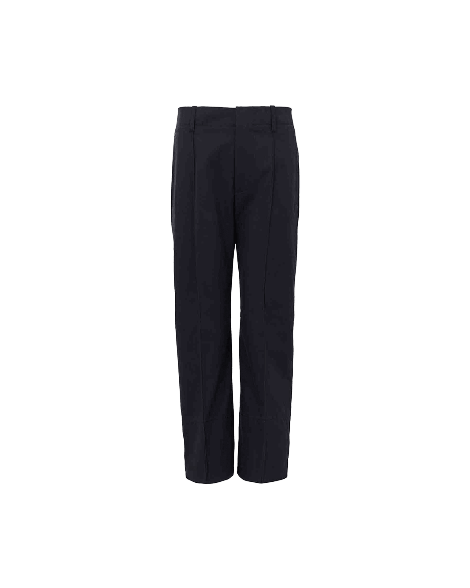 Bottega Veneta Blue Cotton Navy Pant Glam Steals