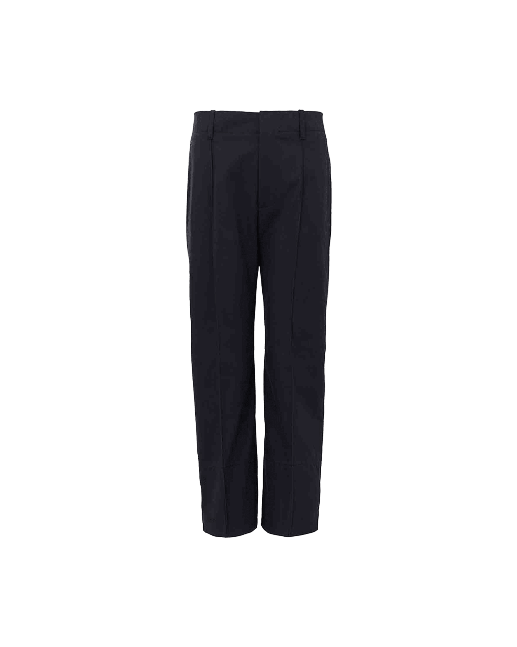 Bottega Veneta Blue Cotton Navy Pant Glam Steals
