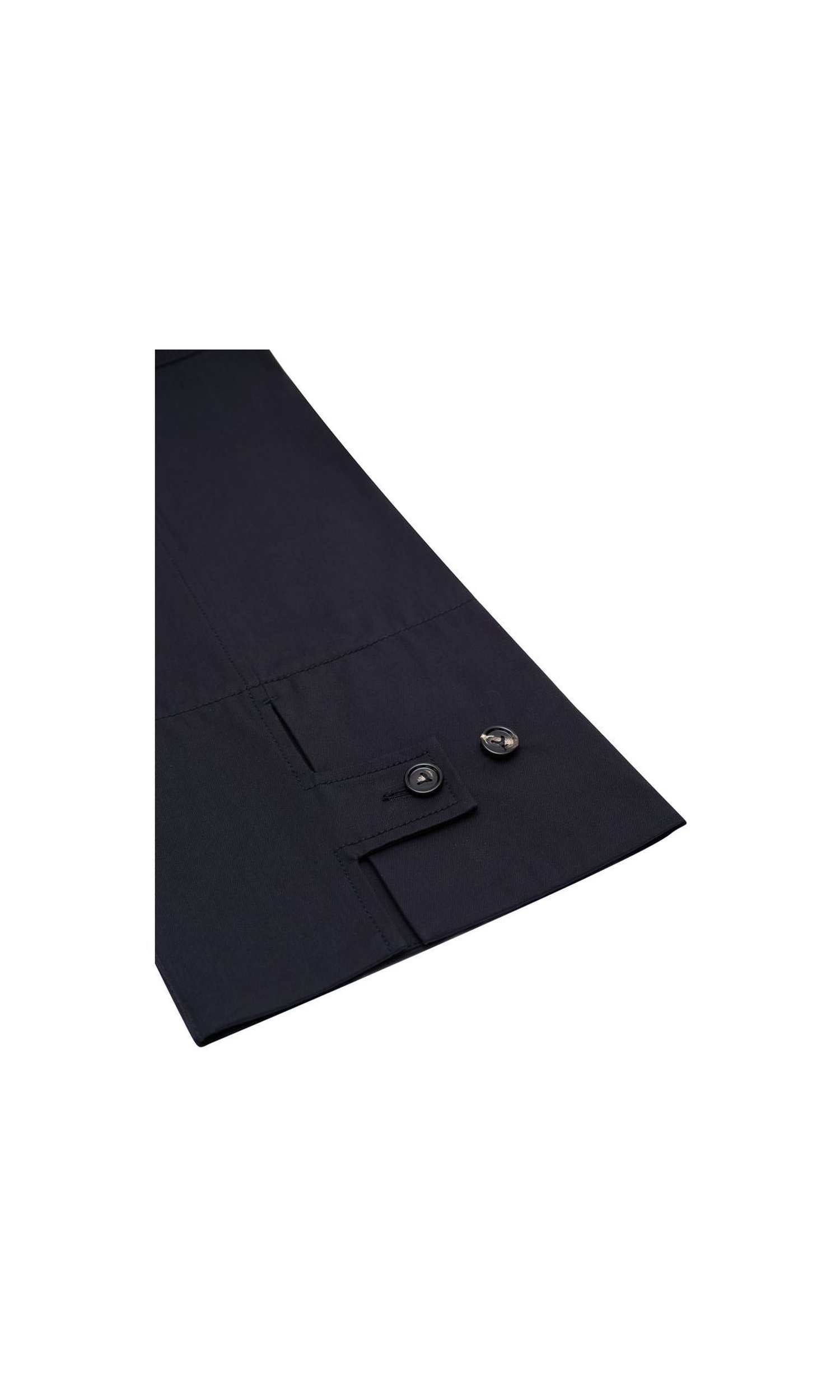 Bottega Veneta Blue Cotton Navy Pant Glam Steals