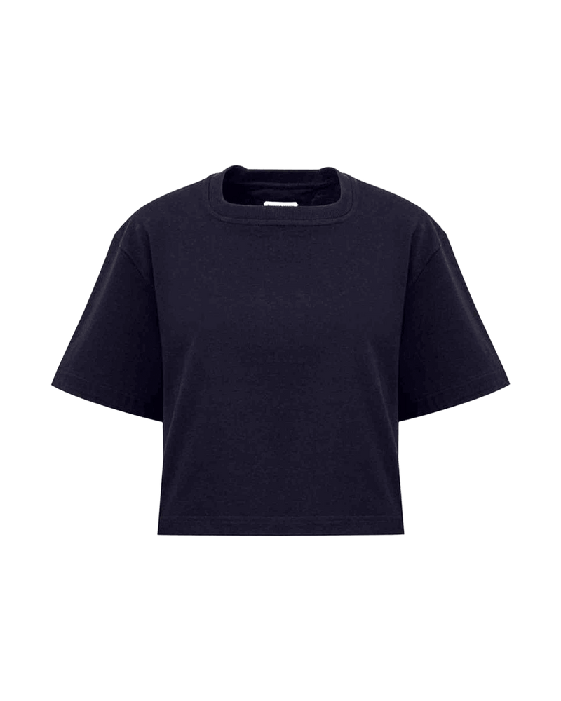 Bottega Veneta Blue Cotton T-Shirt Glam Steals