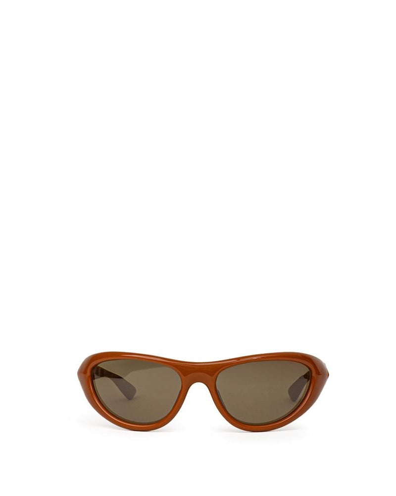 Bottega Veneta Brown Acetate Sunglass Glam Steals