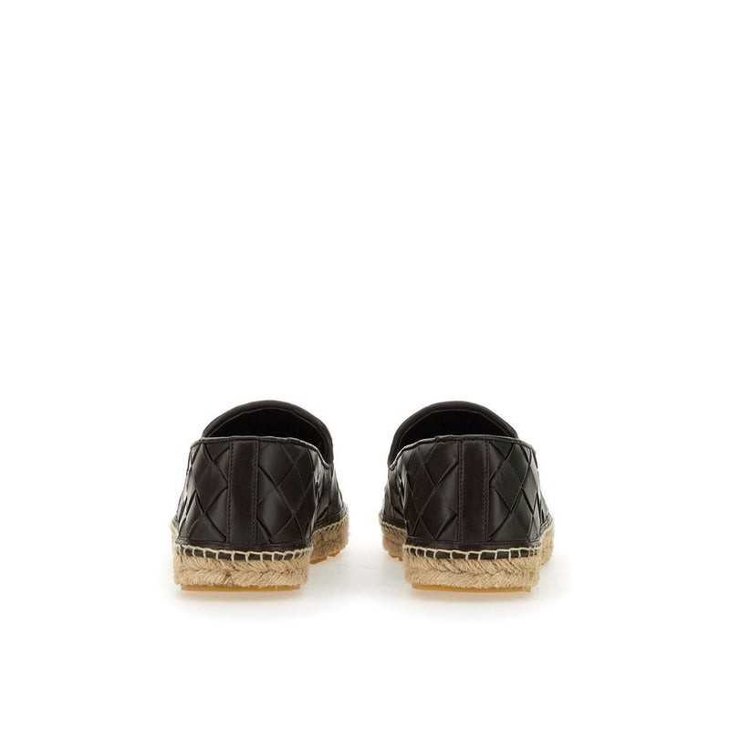 Bottega Veneta Brown Calfskin Espadrilles Glam Steals