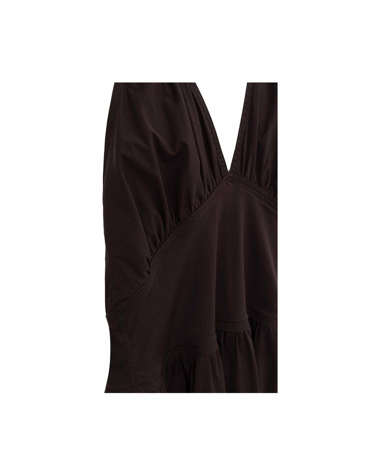 Bottega Veneta Brown Cotton Long Glam Steals