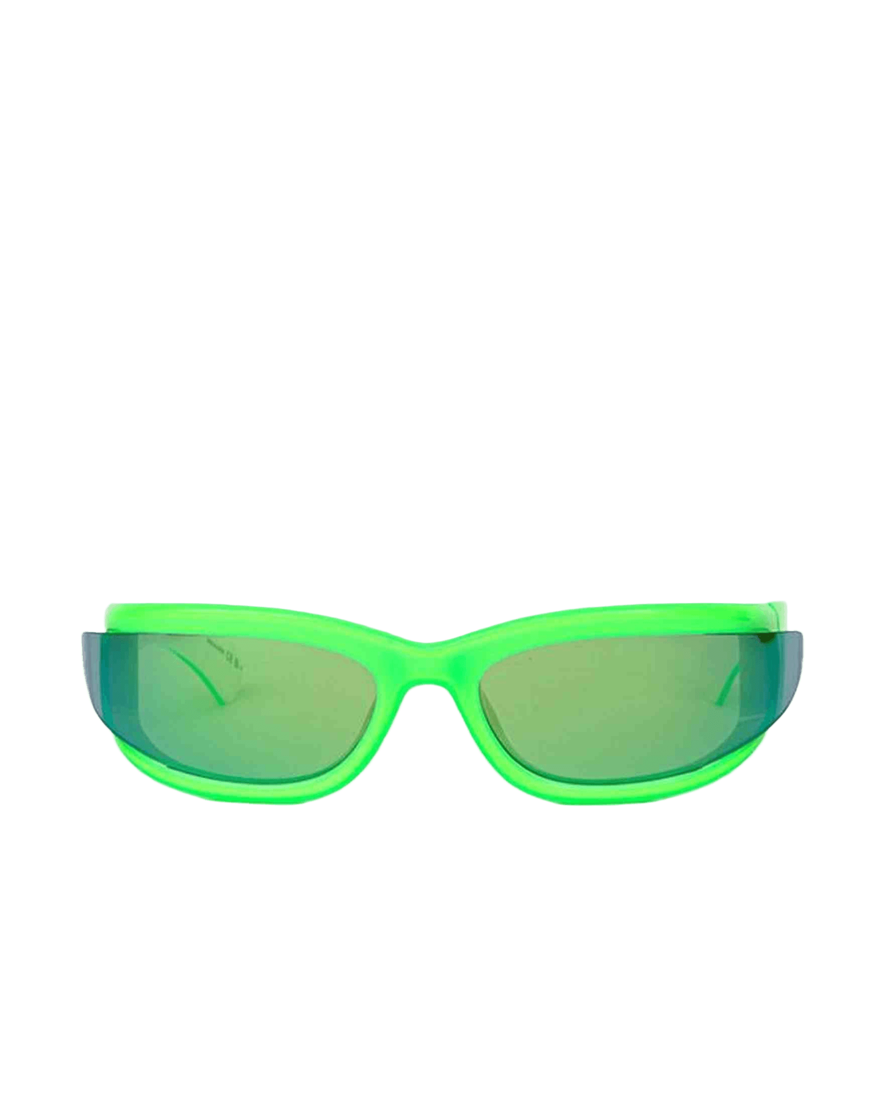 Bottega Veneta Green Acetate Sunglass Glam Steals