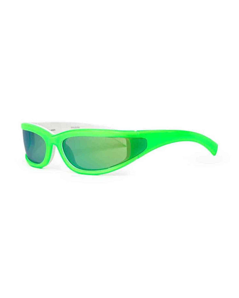 Bottega Veneta Green Acetate Sunglass Glam Steals