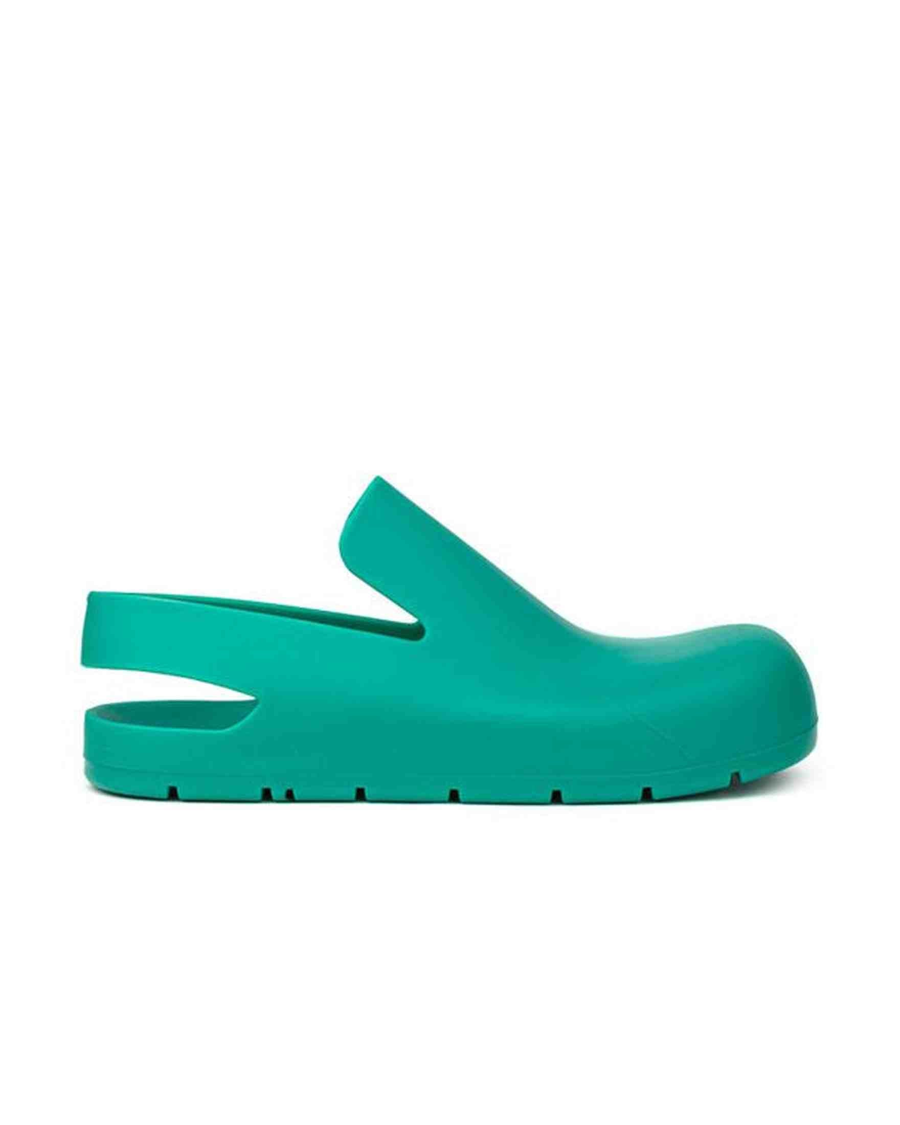 Bottega Veneta Green Cotton Slipper Glam Steals