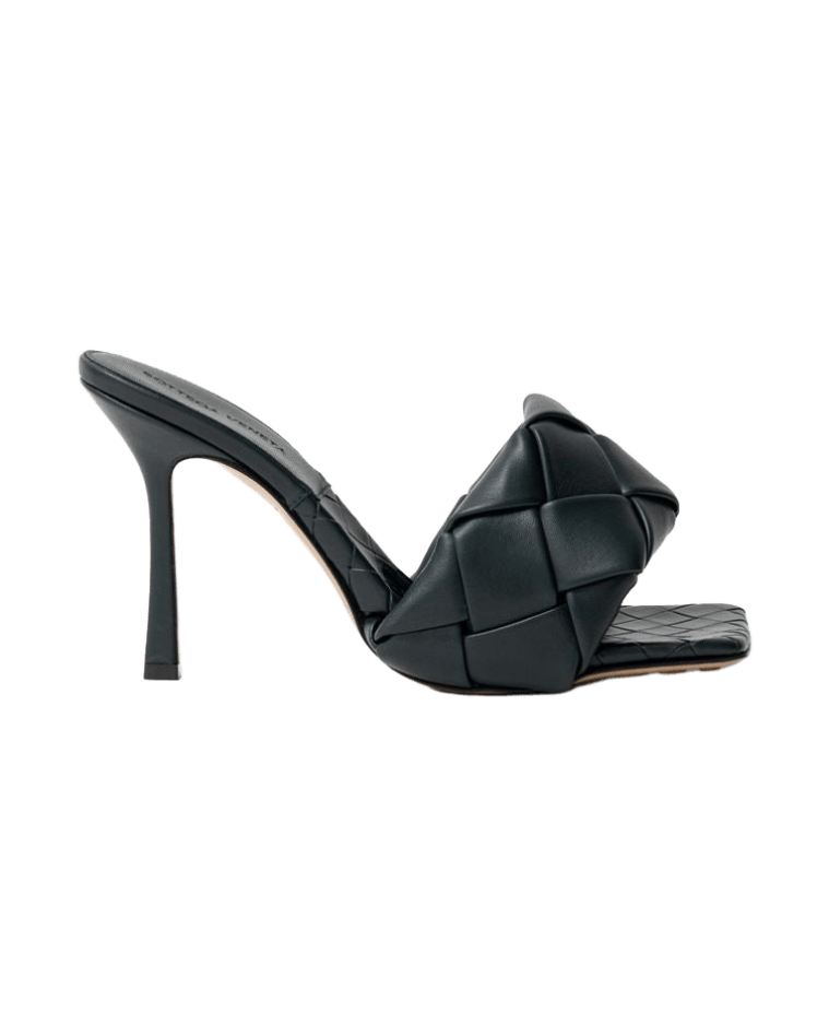 Bottega Veneta Green Leather Sandals Glam Steals
