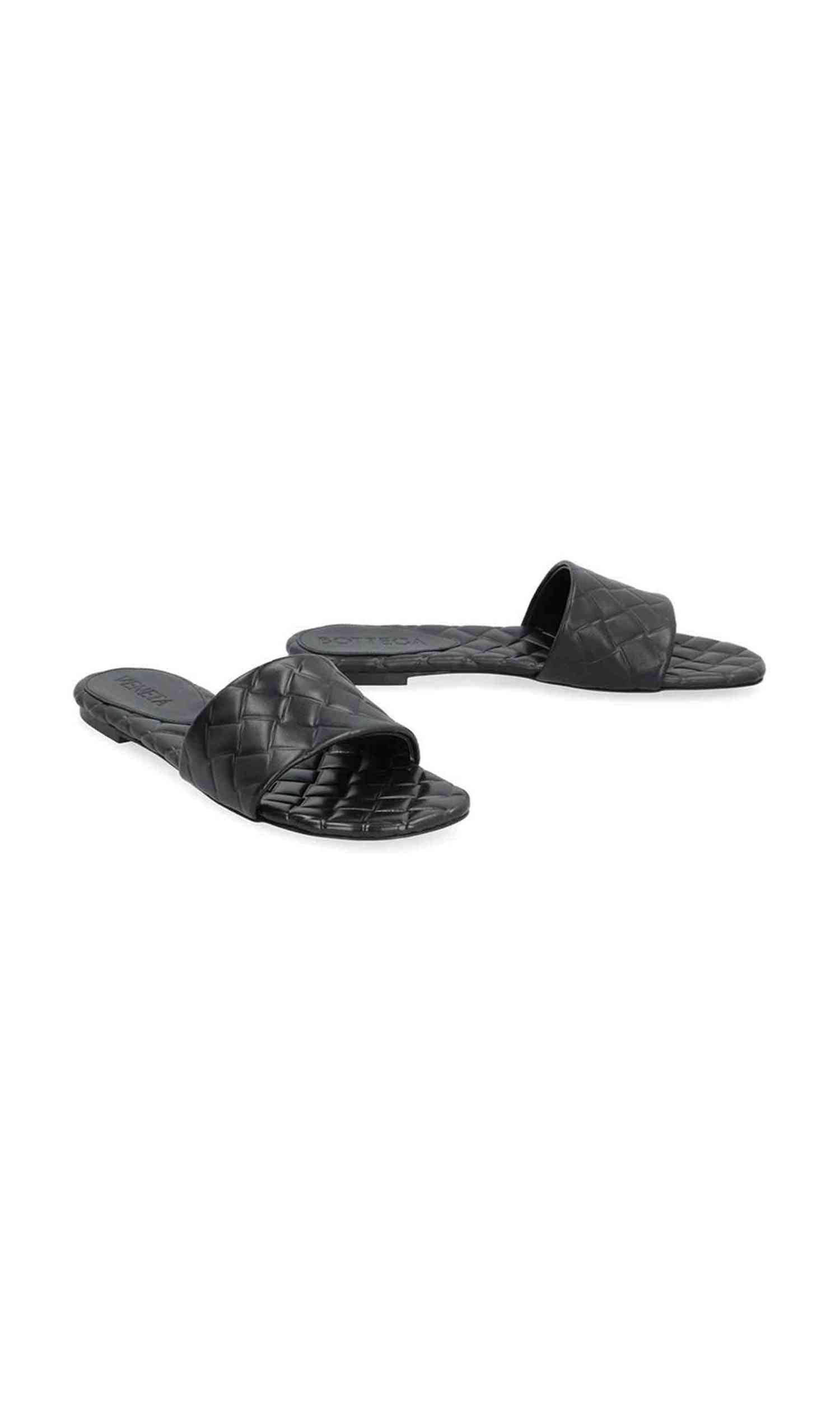 Bottega Veneta Leather Amy Mules Glam Steals