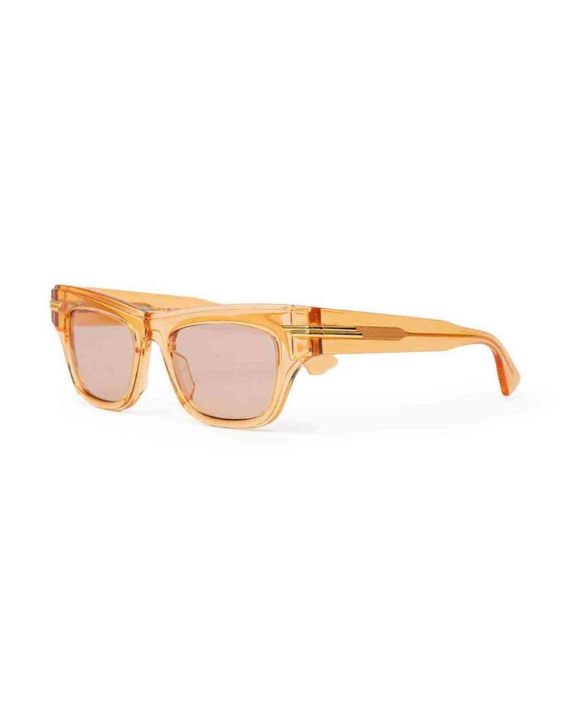 Bottega Veneta Orange Acetate Sunglass Glam Steals