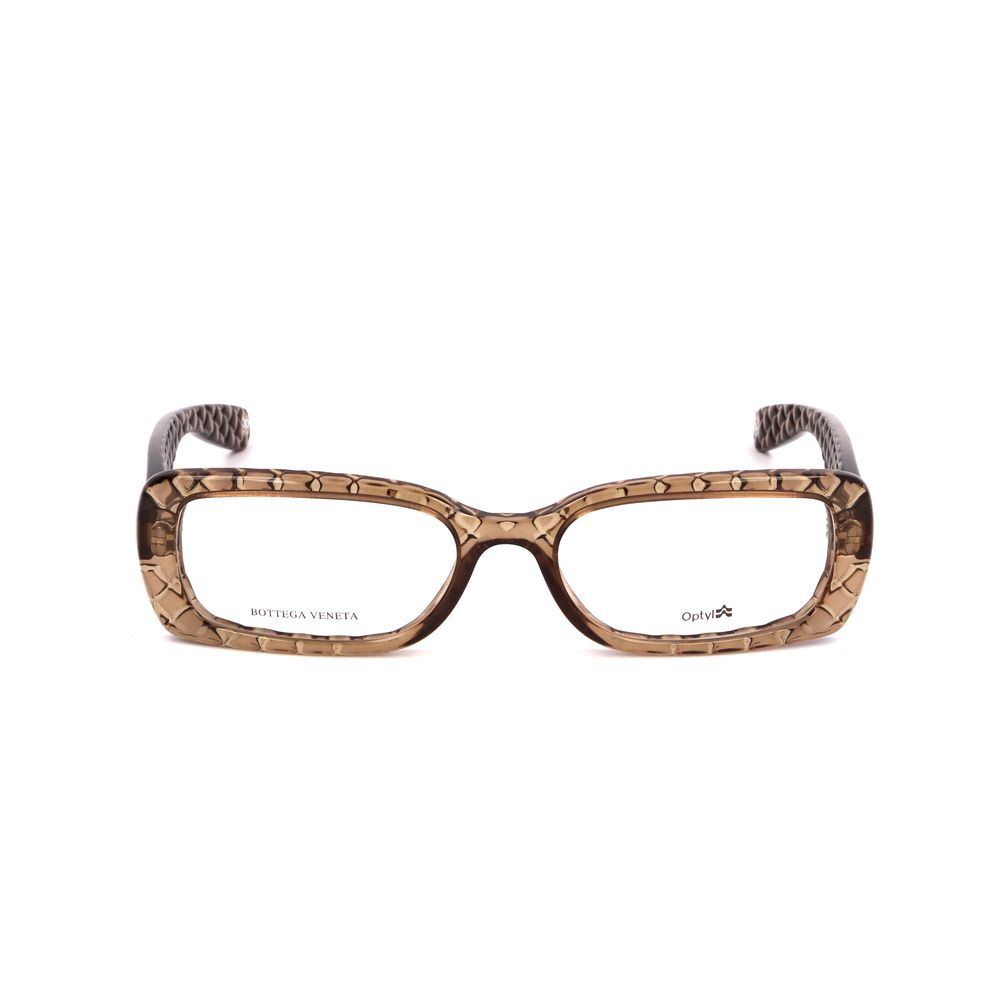 Bottega Veneta Plastic Brown Frame Glam Steals
