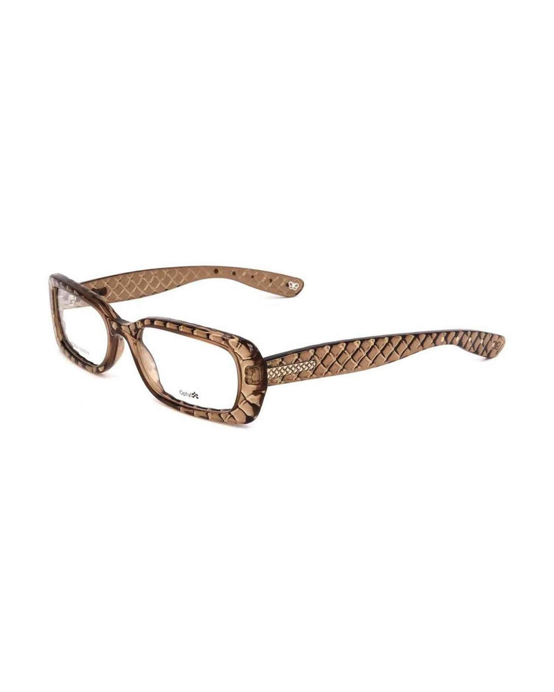 Bottega Veneta Plastic Brown Frame Glam Steals