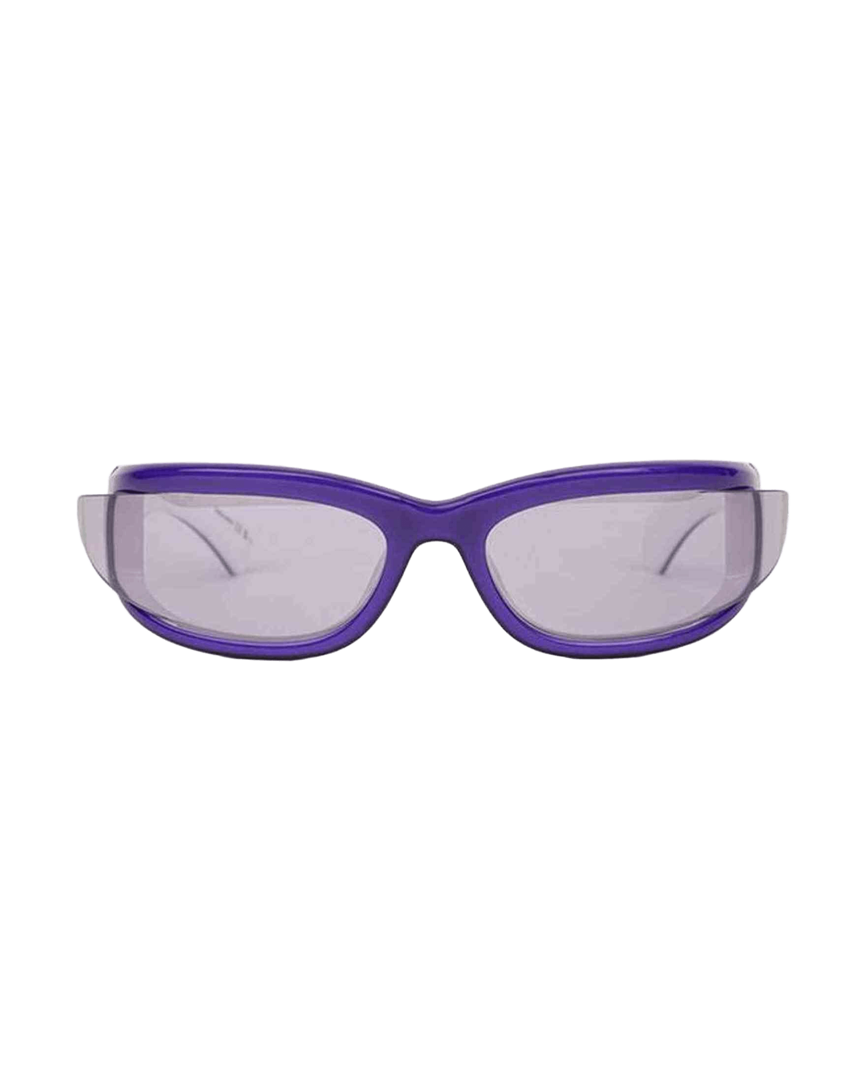 Bottega Veneta Purple Acetate Sunglass Glam Steals